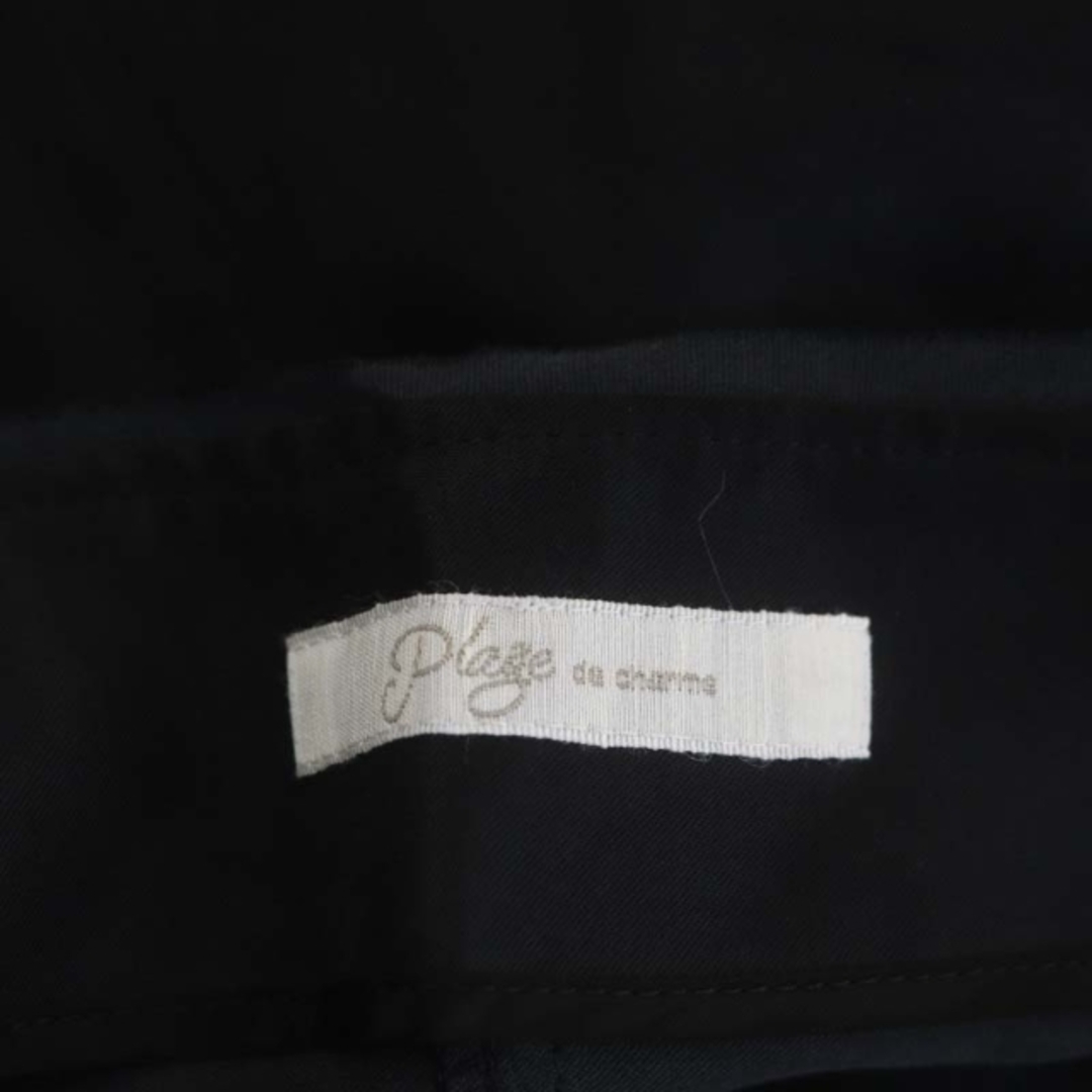 Plage(プラージュ)のプラージュ CHARMセミフレアスカート マキシ丈 ロング タック 36 黒 レディースのスカート(ロングスカート)の商品写真