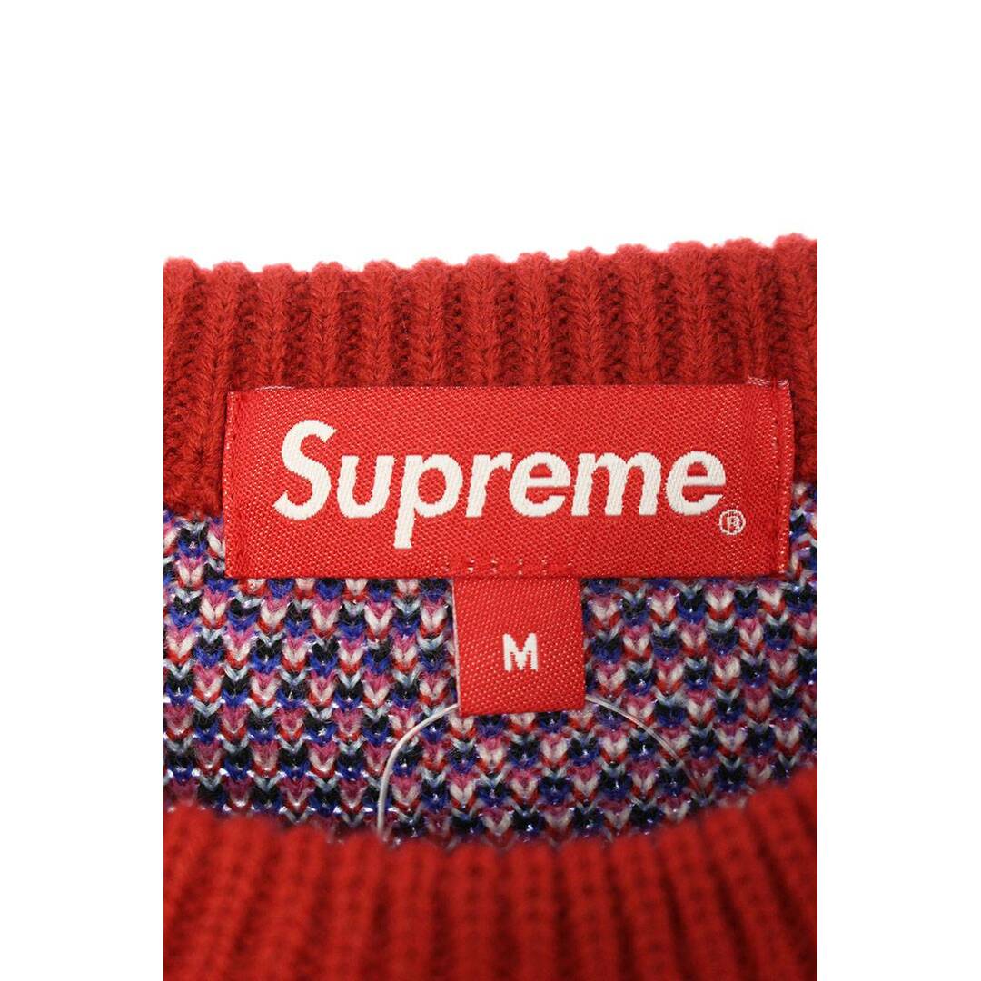 Supreme Digital Flag Sweater Red