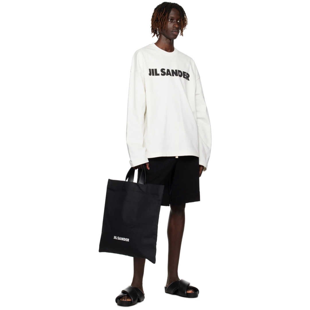 Jil Sander クロスストラップ・パッド入りレザーサンダル