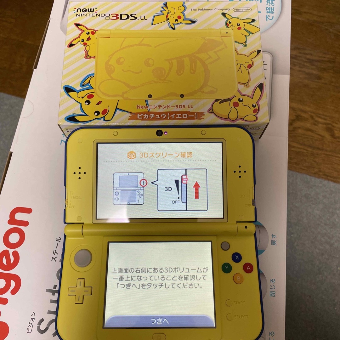 Nintendo 3DS NEWニンテンドー3DSLL ポケモン ピカチュウ イ