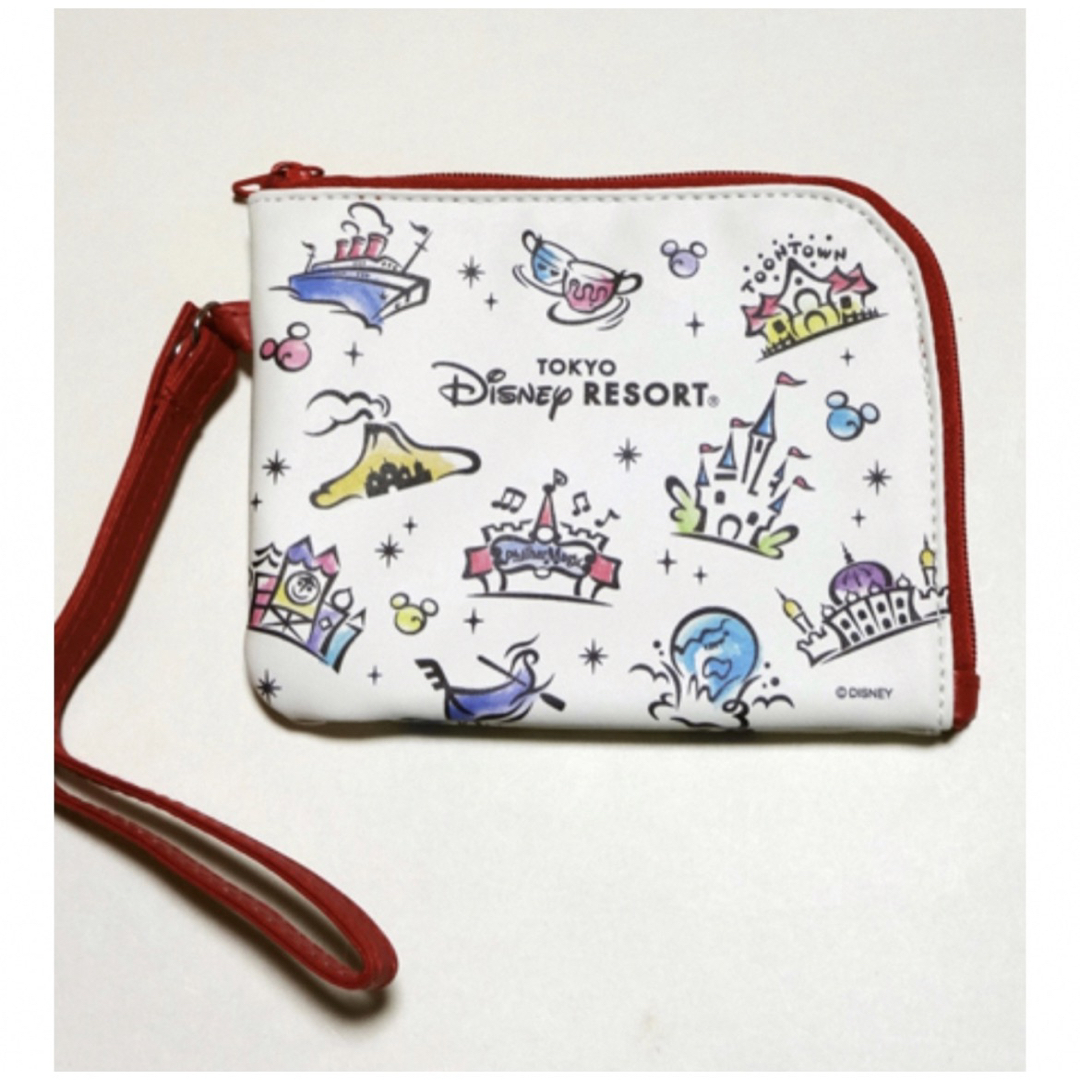 Disney(ディズニー)の☆新品☆ 在庫4個　Disneyコインケース付きパスケースJALパック限定 レディースのファッション小物(パスケース/IDカードホルダー)の商品写真