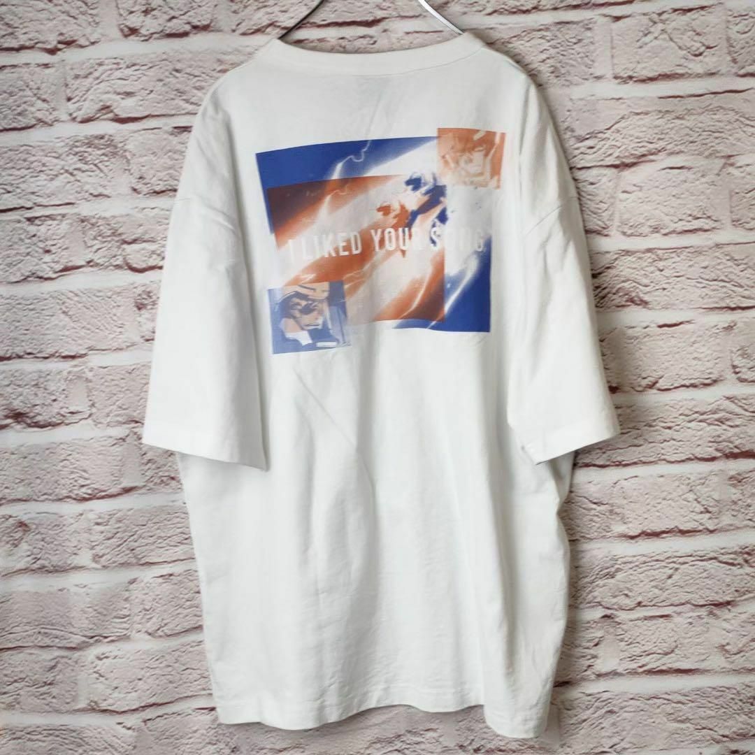 GU(ジーユー)のGU　ジーユー　Tシャツ　機動戦士ガンダムSEEDコラボTシャツ　バックプリント メンズのトップス(Tシャツ/カットソー(半袖/袖なし))の商品写真