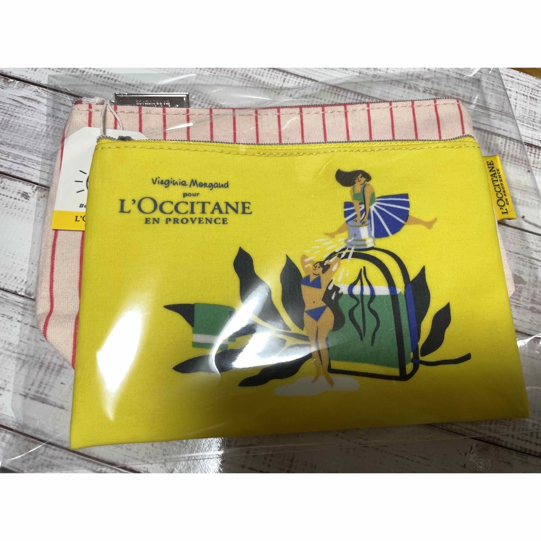 L'OCCITANE(ロクシタン)のロクシタン  ノベルティ　ポーチセット　新品未使用　 レディースのファッション小物(ポーチ)の商品写真