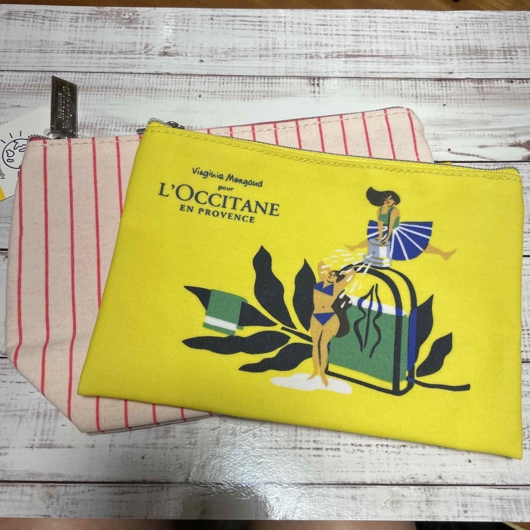 L'OCCITANE(ロクシタン)のロクシタン  ノベルティ　ポーチセット　新品未使用　 レディースのファッション小物(ポーチ)の商品写真