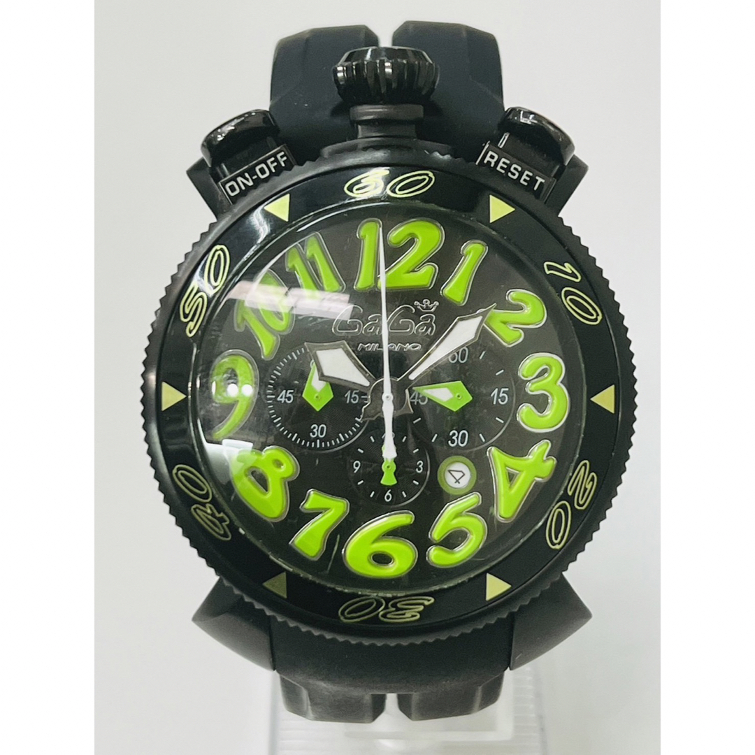 GaGa MILANO(ガガミラノ)の【GaGa MILANO】 ガガミラノ クロノ48MM 6054.02 メンズ メンズの時計(腕時計(アナログ))の商品写真