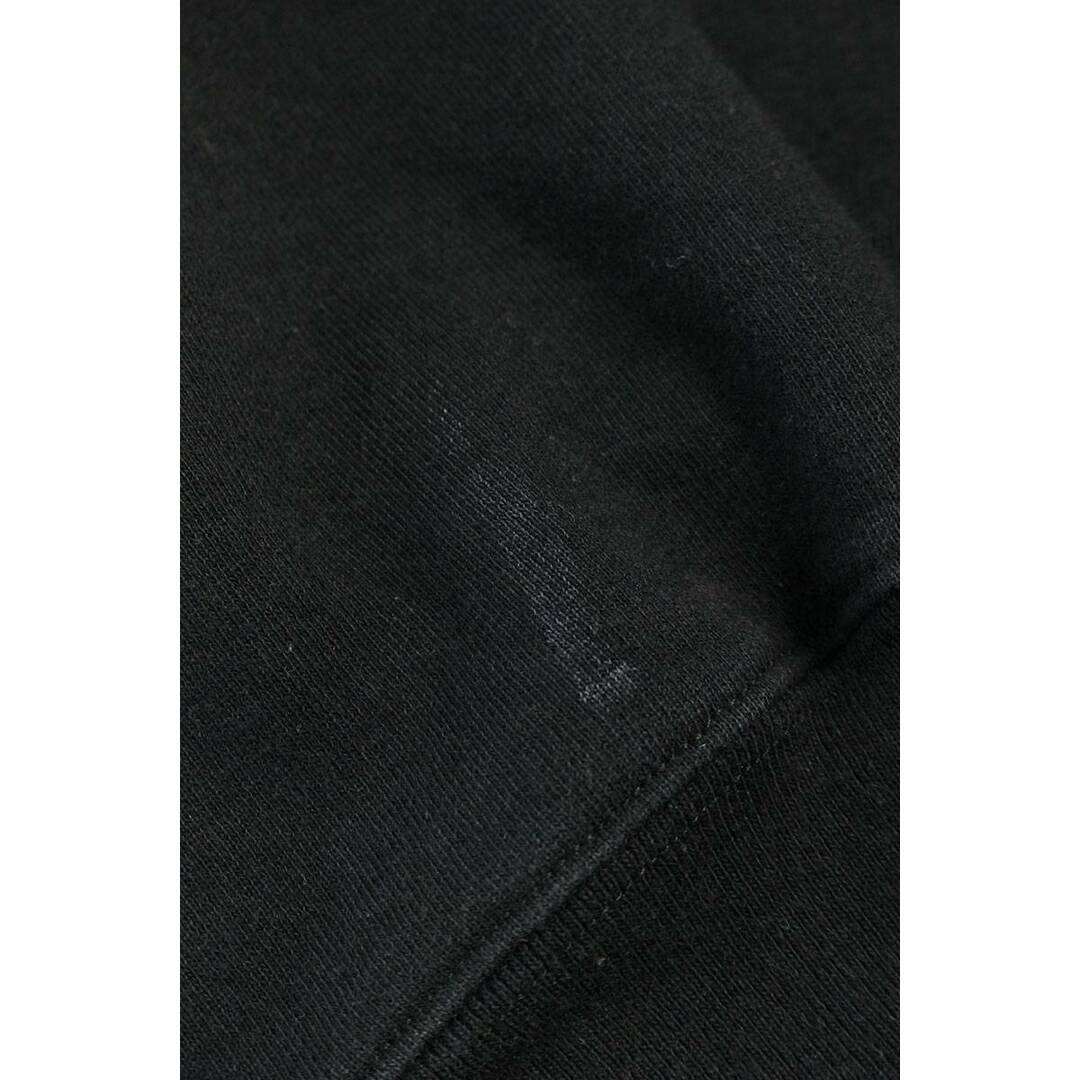 シュプリーム 18SS Corner Label Sweatshirt ロゴラベルプルオーバーパーカー メンズ M