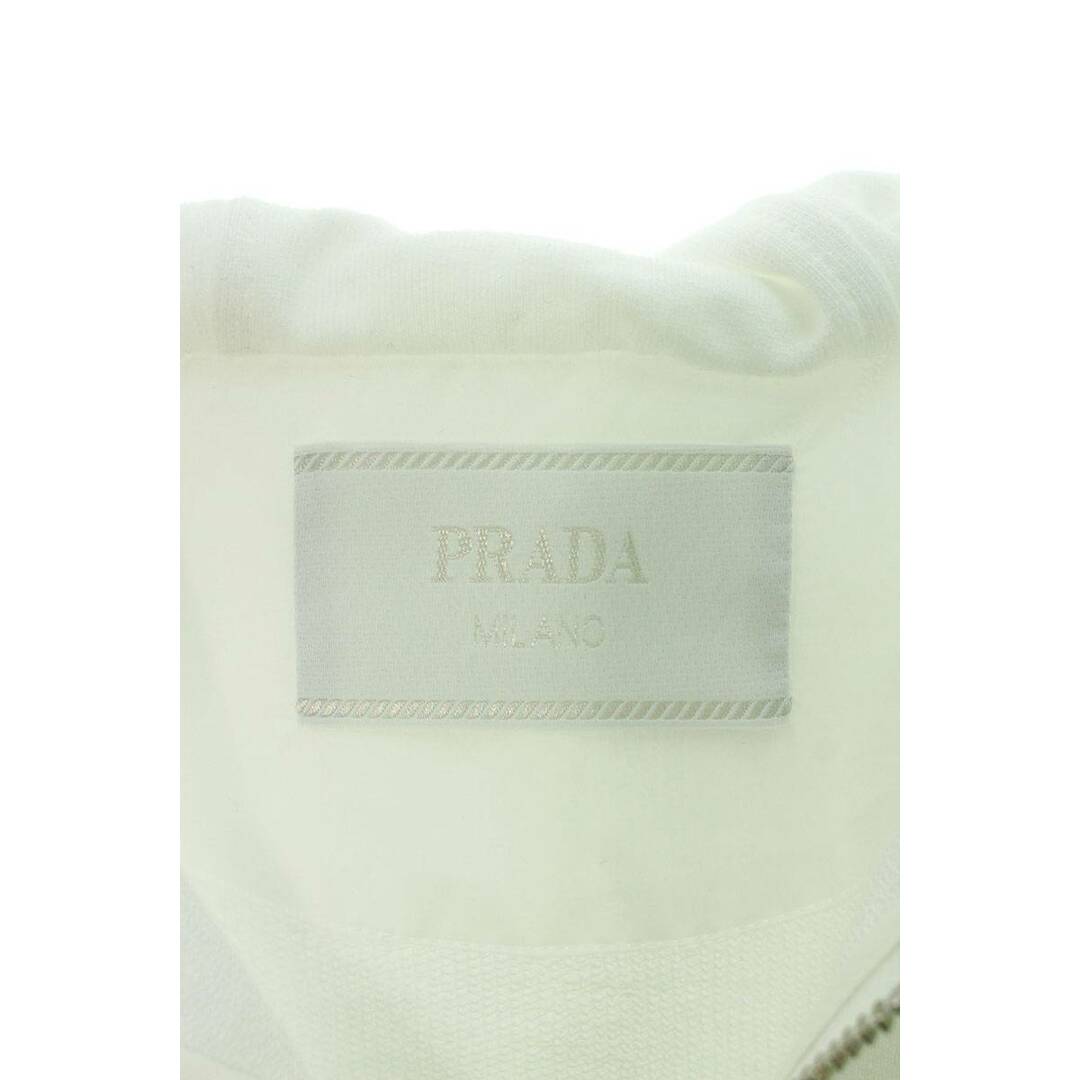 PRADA(プラダ)のプラダ  UJL19A R212 10UF ラバーロゴジップアップパーカー メンズ M メンズのトップス(パーカー)の商品写真