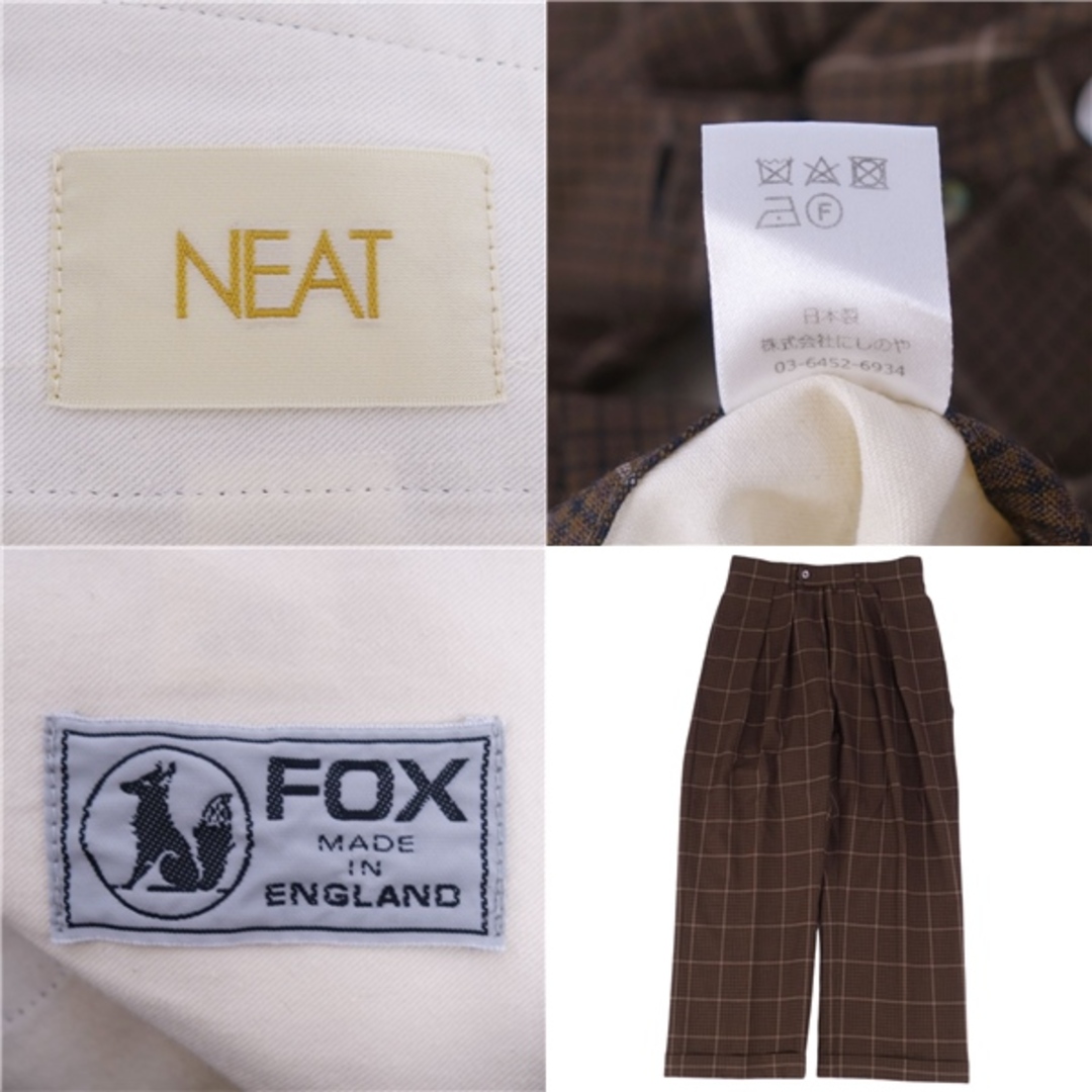 美品 ニート NEAT パンツ ロングパンツ スラックスパンツ ボタン 美品 ニート NEAT パンツ ロングパンツ スラックスパンツ ボタン