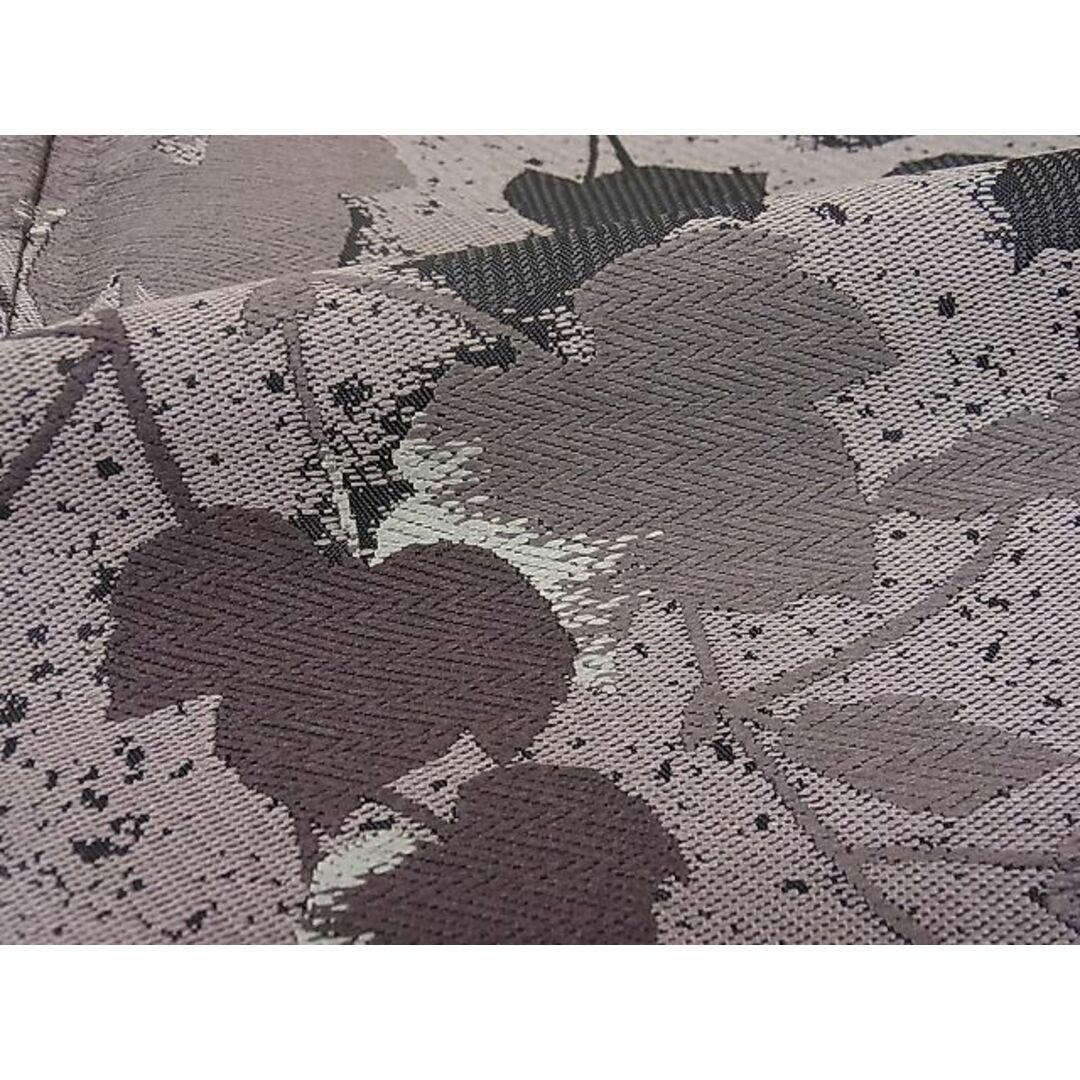 平和屋1□極上 訪問着 お召地 蔦の葉文 逸品3s20145 - 着物