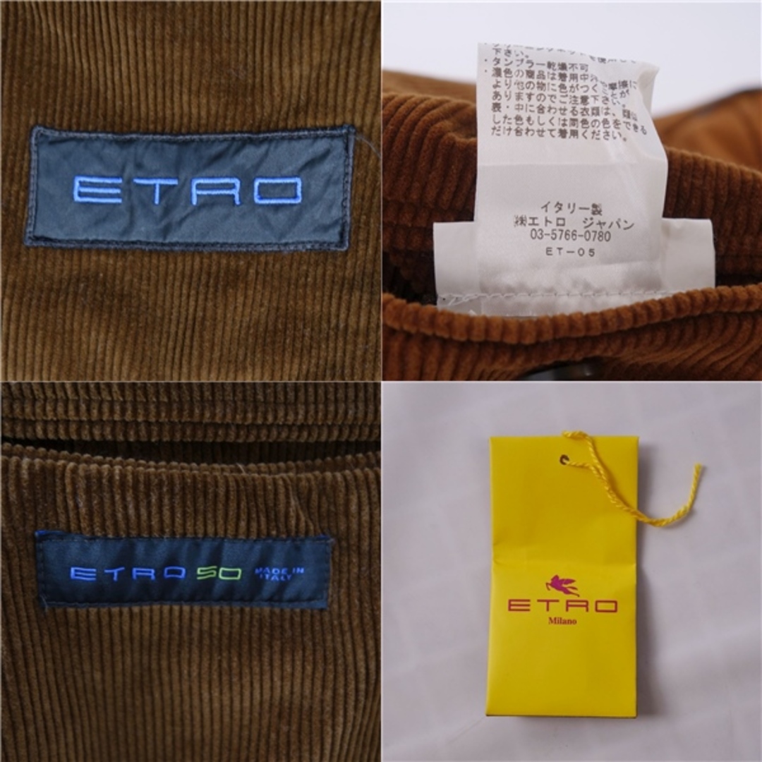 美品 エトロ ETRO ジャケット テーラードジャケット シングル 美品 エトロ ETRO ジャケット テーラードジャケット シングル