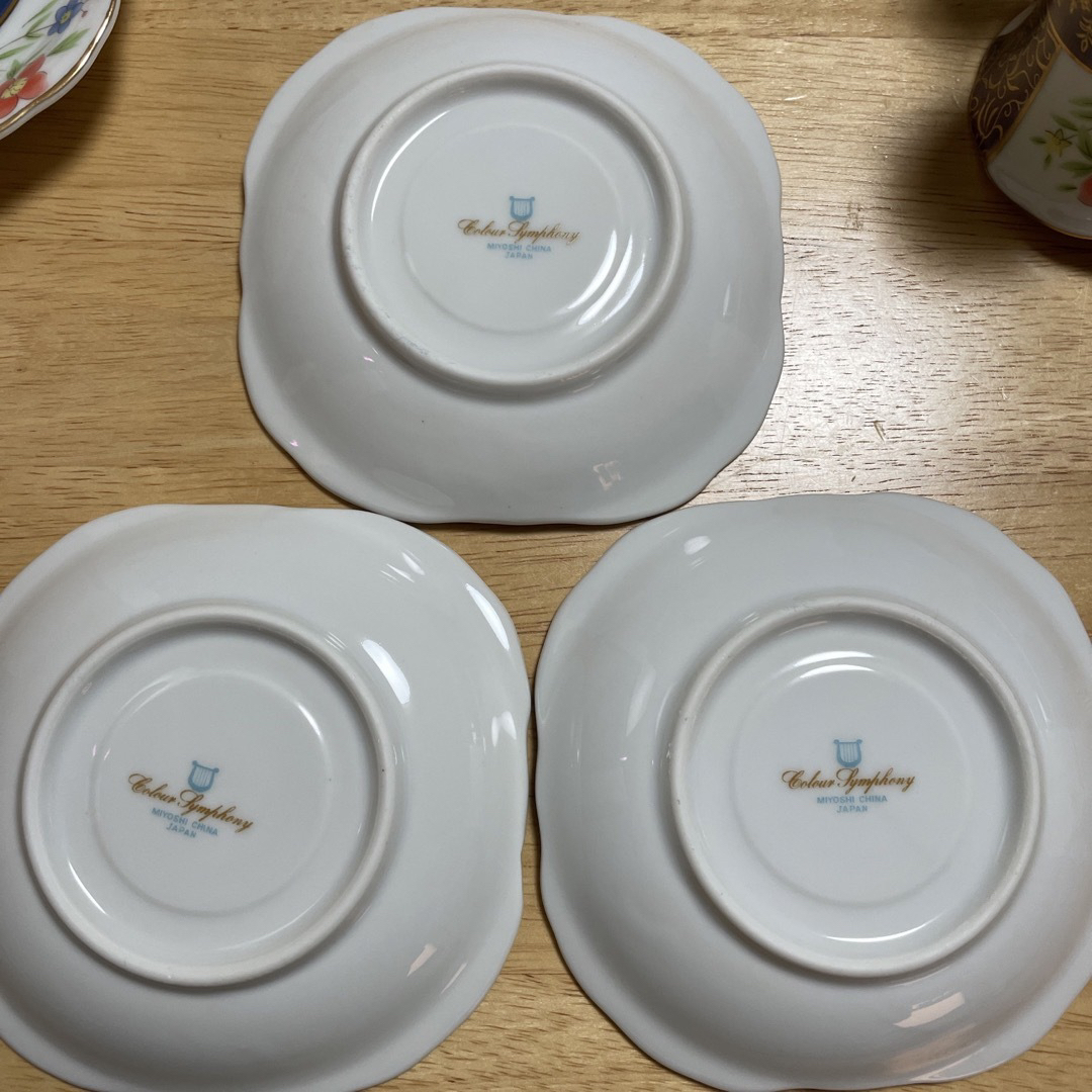 MIYOSHI CHINA カップ＆ソーサー レトロ インテリア/住まい/日用品のキッチン/食器(その他)の商品写真