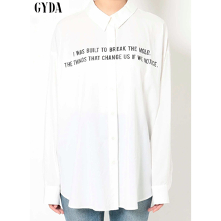 ジェイダ(GYDA)のGYDA FRONT LOGO BIGシャツ(シャツ/ブラウス(長袖/七分))