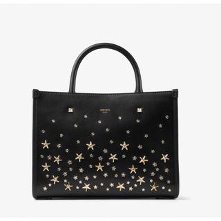 ジミーチュウ(JIMMY CHOO)のAvenue S Tote スタッズ付き Black レザー・トートバッグ(トートバッグ)