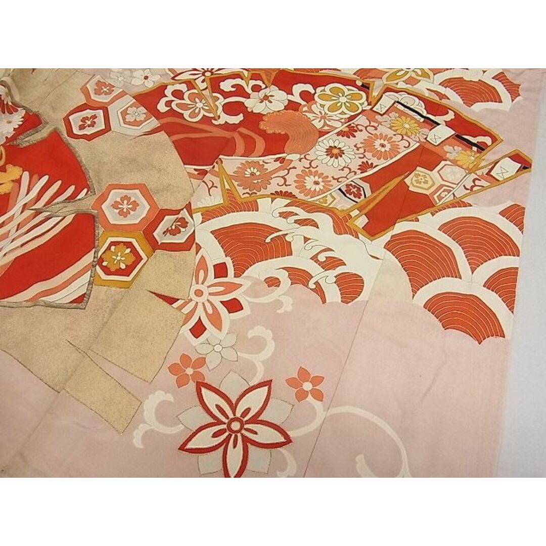 最新最全の 振袖 駒刺繍 扇面吉祥花文 金彩 mop1757 振袖 - www