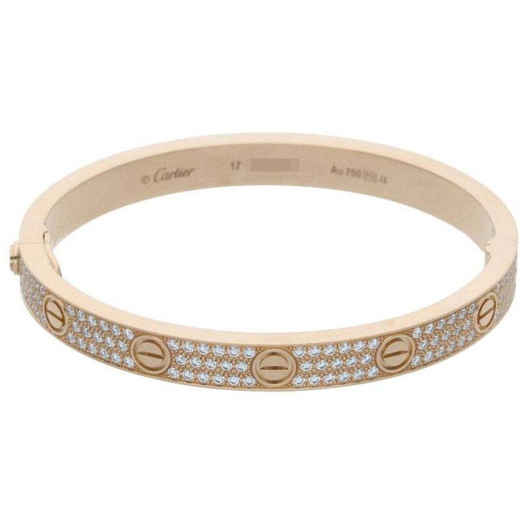 Cartier - カルティエ LOVE BRACELET PAVE DIAMONDS K18PGPAVEダイヤ