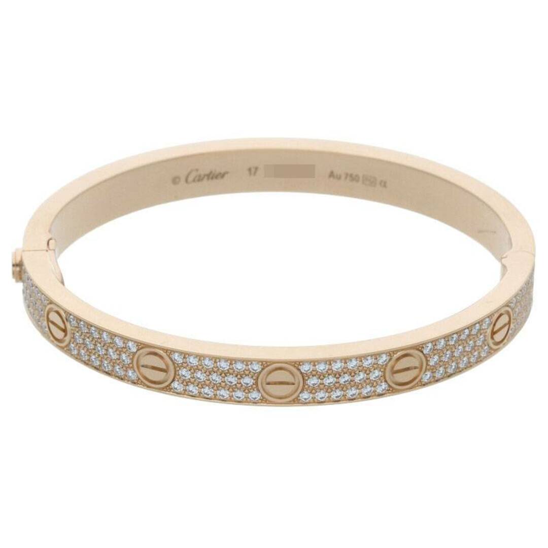 Cartier - カルティエ LOVE BRACELET PAVE DIAMONDS K18PGPAVEダイヤ