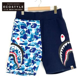 A BATHING APE - [Lサイズ] タイガー シャーク ハーフパンツ 新品の