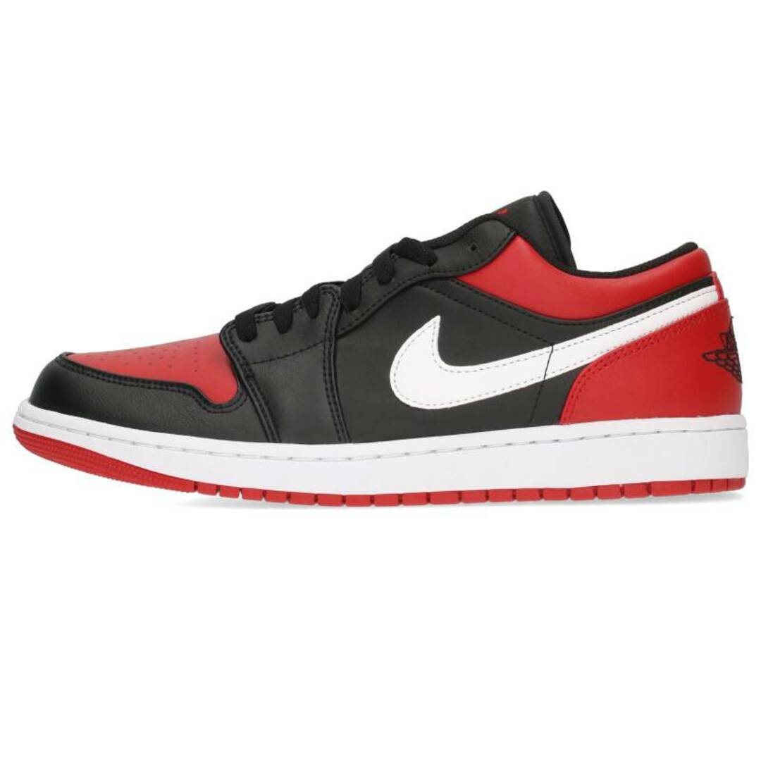 ナイキ  AIR JORDAN 1 LOW BRED 553558-066 エアジョーダン1ローブレッドスニーカー メンズ 28cm