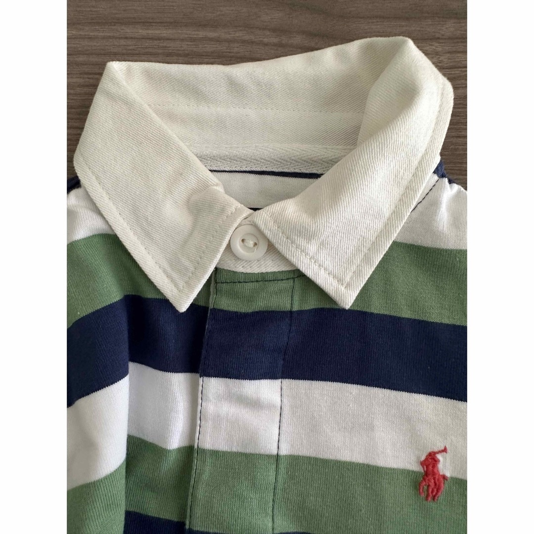 POLO RALPH LAUREN(ポロラルフローレン)の新品タグ ポロ ラルフローレン POLO RALPH LAUREN ラガーシャツ キッズ/ベビー/マタニティのキッズ服男の子用(90cm~)(Tシャツ/カットソー)の商品写真