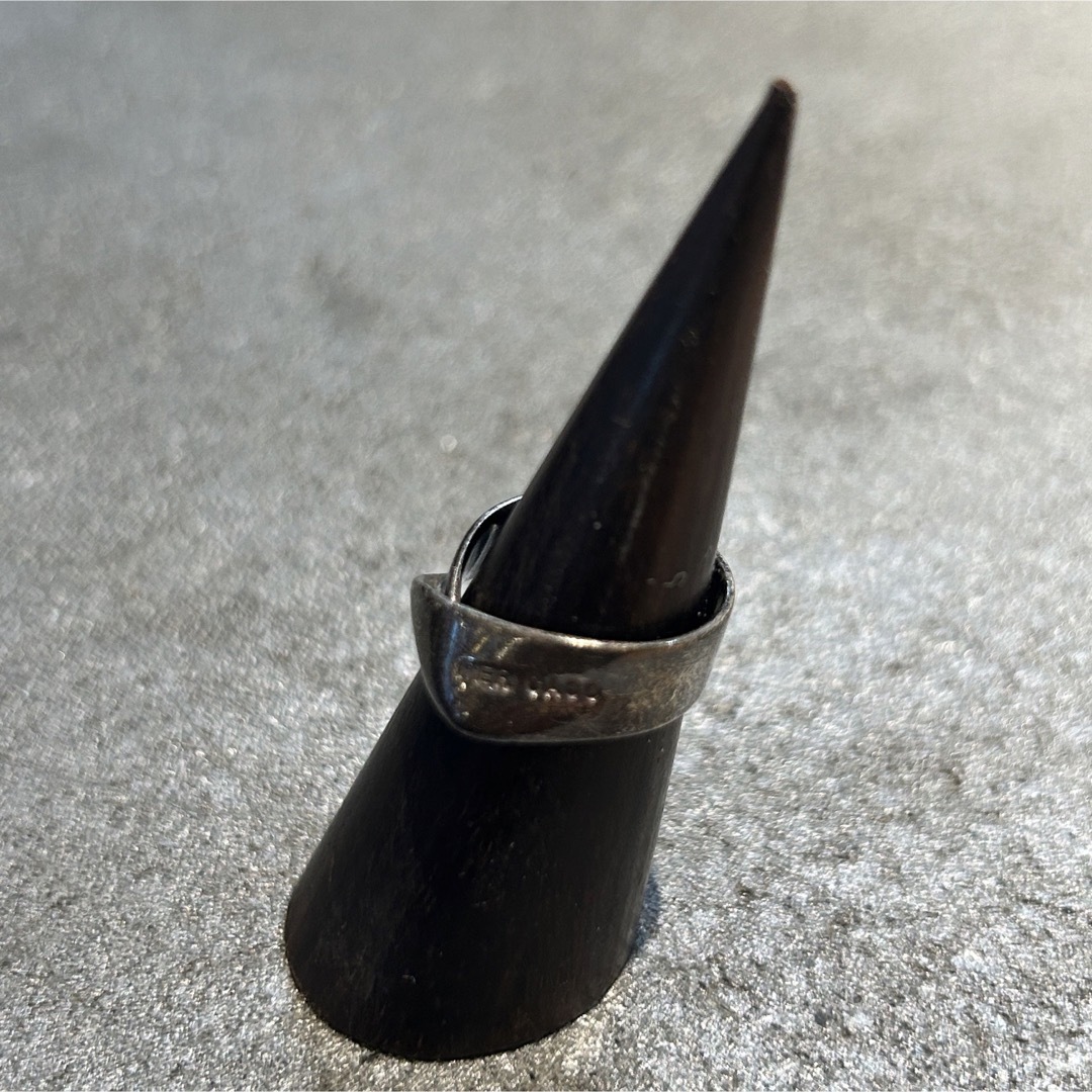 VINTAGE ヴィンテージシルバー925 捻れデザインリング/指輪 メンズのアクセサリー(リング(指輪))の商品写真