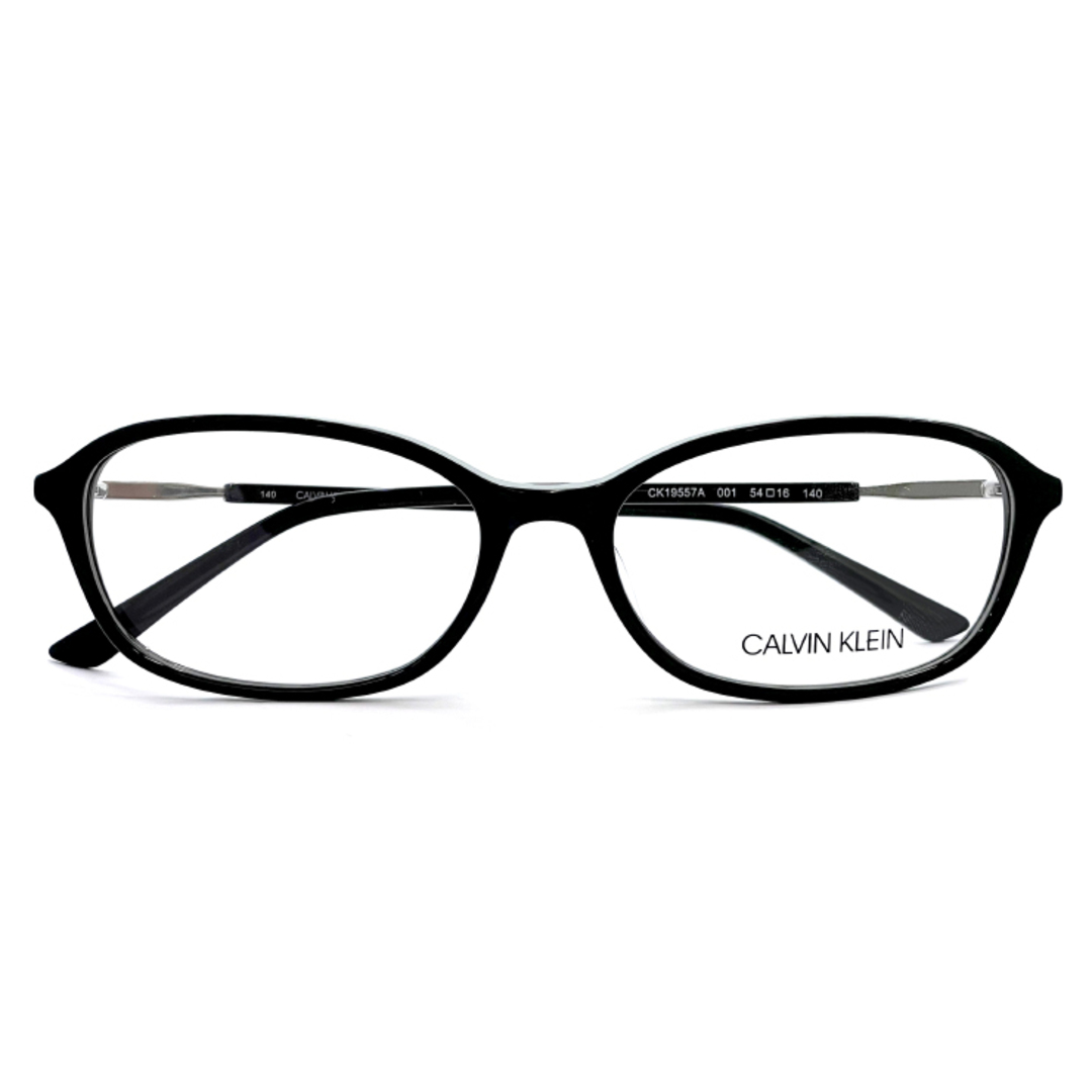 【新品】 カルバンクライン メガネ ck19557a-001 calvin klein 眼鏡 メンズ レディース ck19557a 001 オーバル 型 めがね フレーム カルバン・クライン アジアンフィット モデル 黒ぶち