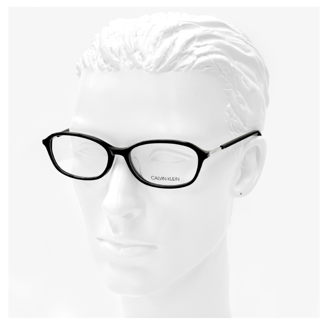 【新品】 カルバンクライン メガネ ck19557a-001 calvin klein 眼鏡 メンズ レディース ck19557a 001 オーバル 型 めがね フレーム カルバン・クライン アジアンフィット モデル 黒ぶち