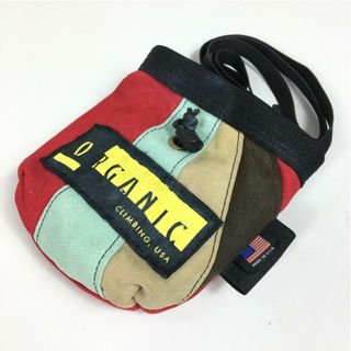 オーガニッククライミング チョークバッグ アメリカ製 コーデュラナイロン ORGANIC CLIMBING レッド系(その他)