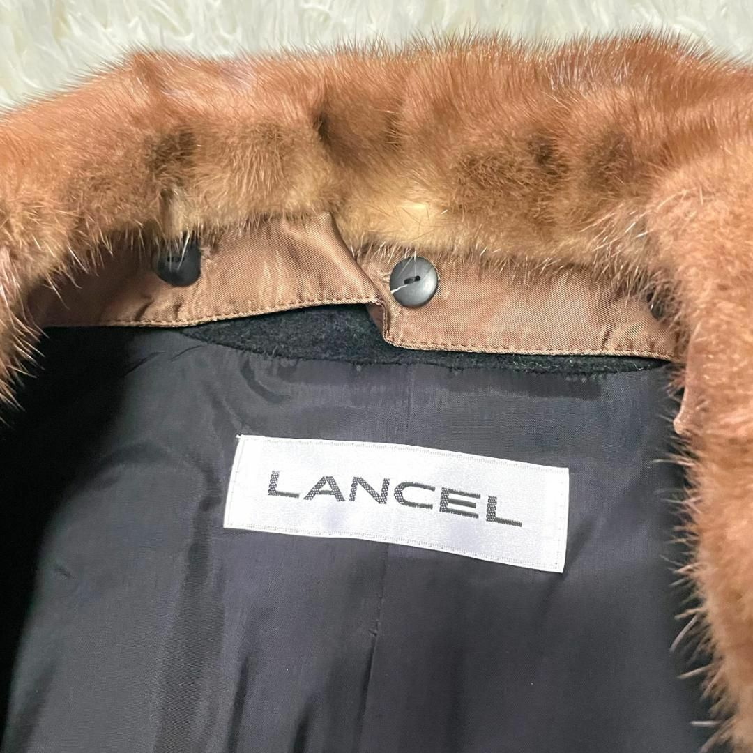 毛皮コート　LANCEL