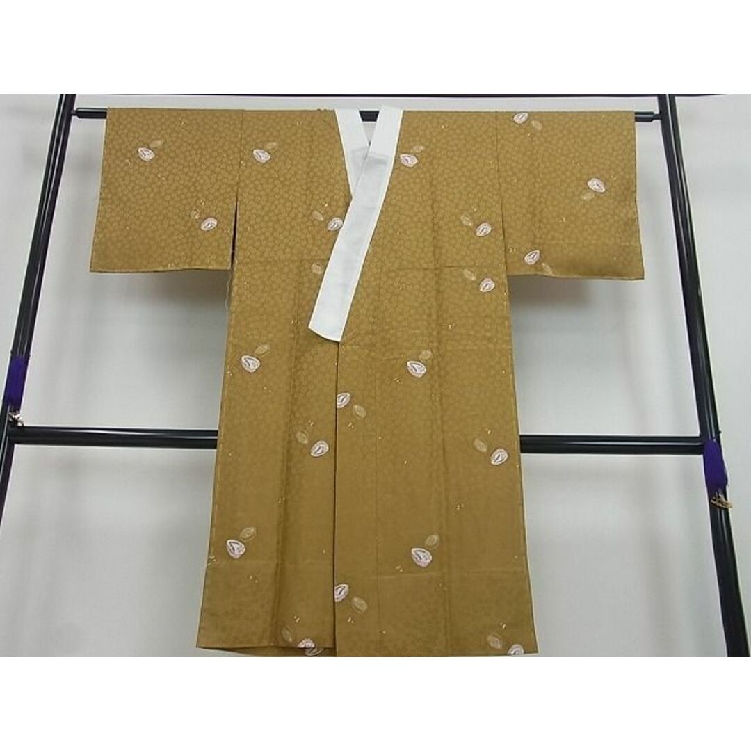 平和屋1□極上 長襦袢 無双仕立て ぽっくり下駄 逸品 未使用