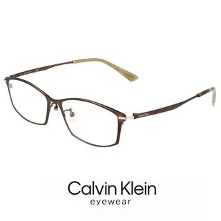 カルバンクライン(Calvin Klein)の【新品】 カルバンクライン メンズ メガネ ck21134a-200 calvin klein 眼鏡 ck21134a めがね カルバン・クライン チタン メタル フレーム スクエア 型(サングラス/メガネ)