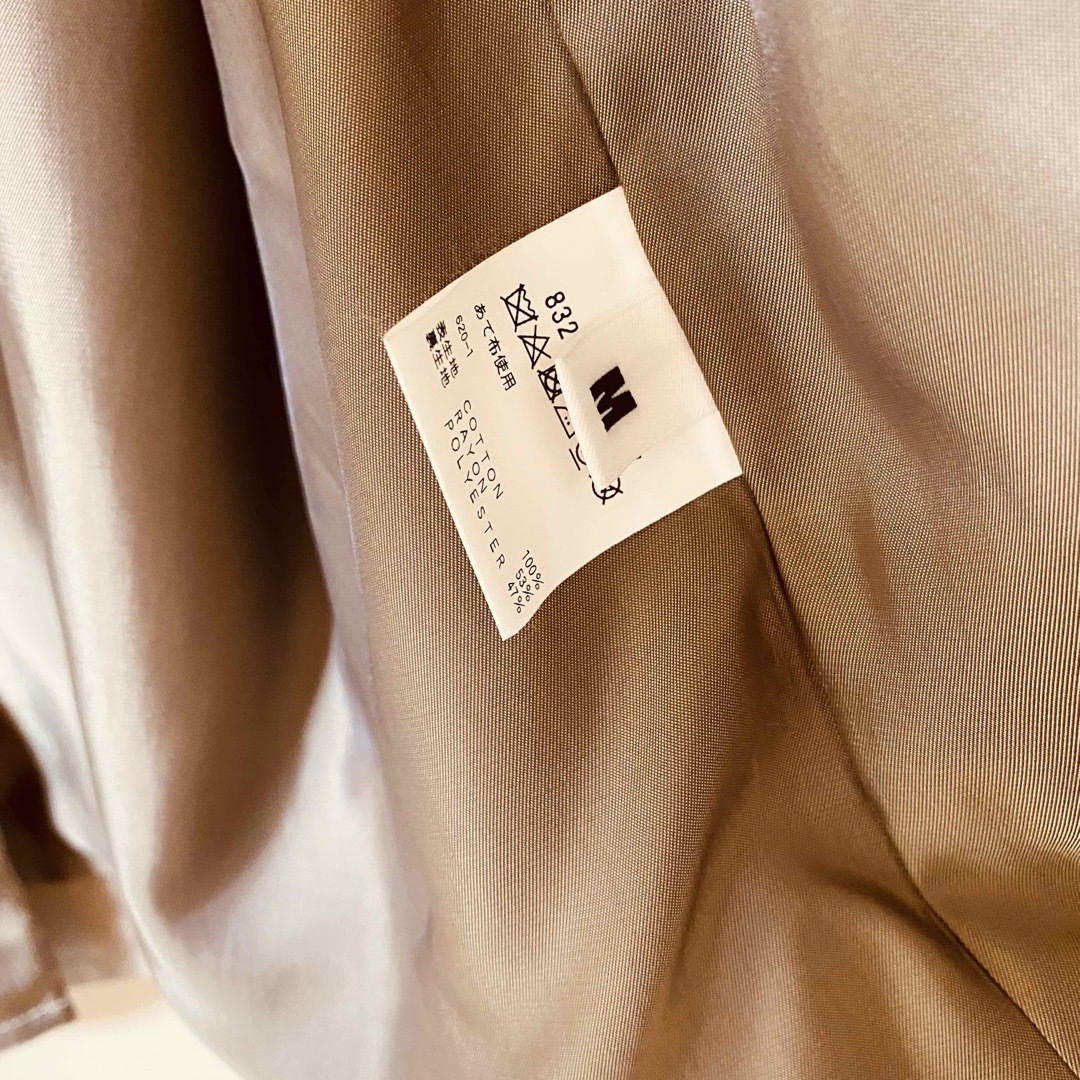 monkey time / COTTON GABA CROPPED COAT
