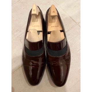 ジョンロブ(JOHN LOBB)のジョンロブ　オデッサ ODESSA　エナメル　8695ラスト　ボルドー 8E(ドレス/ビジネス)