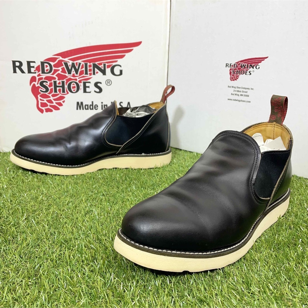 【安心品質0126】箱付廃盤8142レッドウイングUS9.5送料込REDWING８１４２ＵＳサイズ