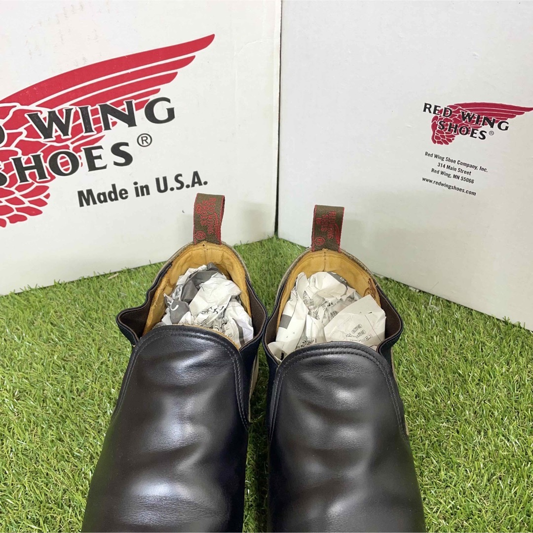 REDWING(レッドウィング)の【安心品質0126】箱付廃盤8142レッドウイングUS9.5送料込REDWING メンズの靴/シューズ(スリッポン/モカシン)の商品写真