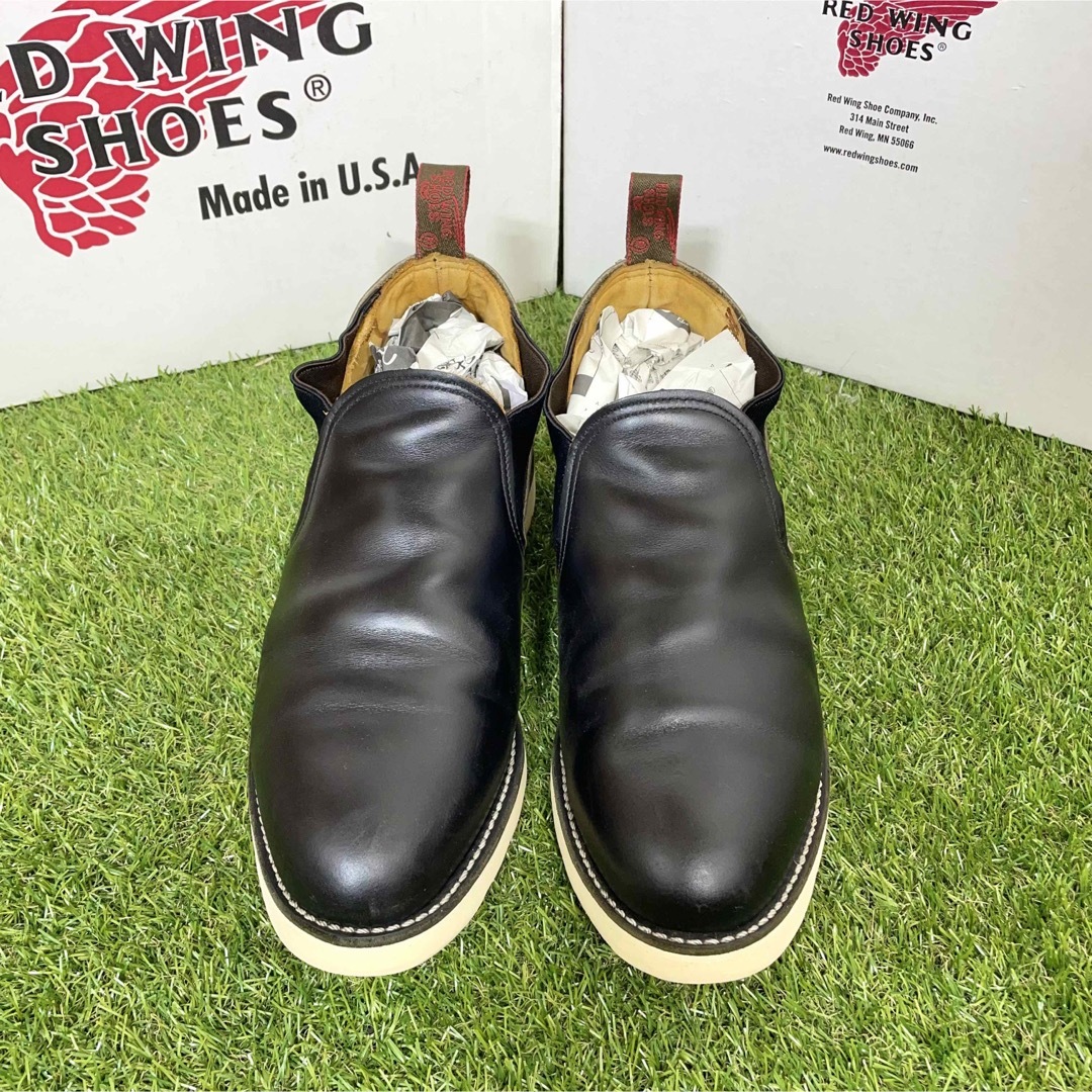 REDWING(レッドウィング)の【安心品質0126】箱付廃盤8142レッドウイングUS9.5送料込REDWING メンズの靴/シューズ(スリッポン/モカシン)の商品写真