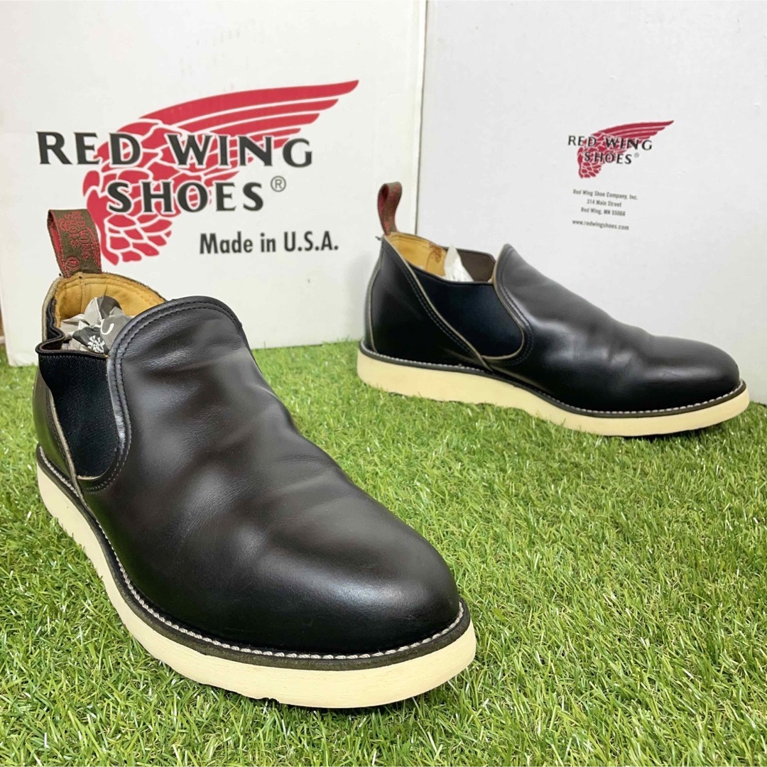 【安心品質0126】箱付廃盤8142レッドウイングUS9.5送料込REDWING８１４２ＵＳサイズ