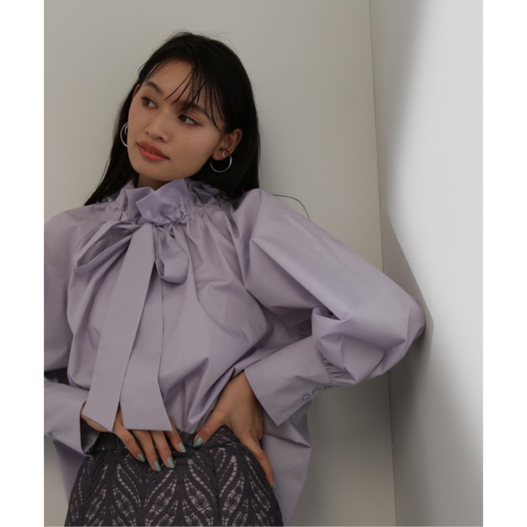 NATURAL BEAUTY BASIC 【新品未使用】 ビッグボウブラウス ナチュラルビューティーベーシックの通販 by Shop|ナチュラル ビューティーベーシックならラクマ