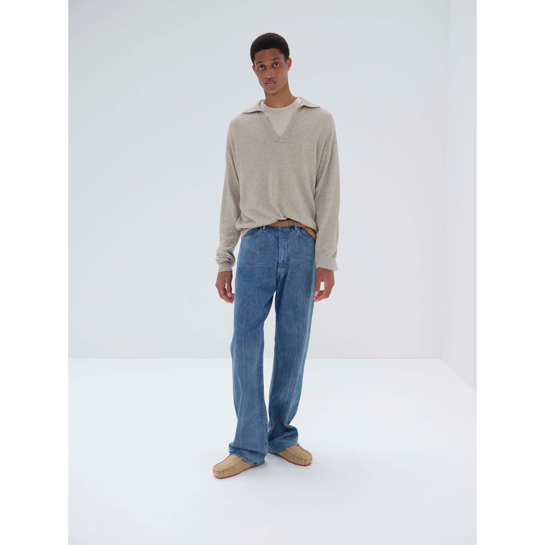 AURALEE - AURALEE CASHMERE SILK KNIT SKIPPER POLOの通販 by miki's