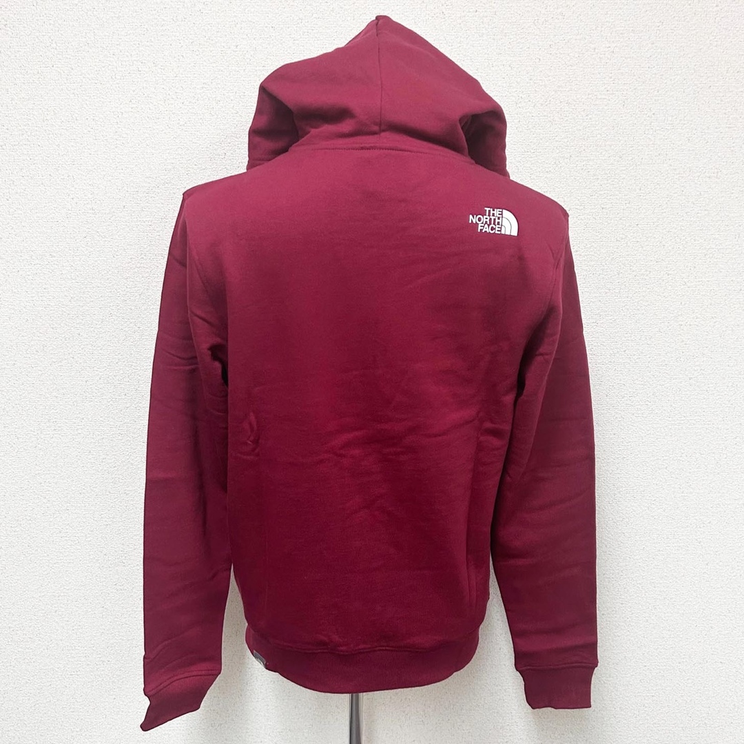 THE NORTH FACE(ザノースフェイス)の新品 ノースフェイス ジップアップパーカー レッド Sサイズ メンズのトップス(パーカー)の商品写真