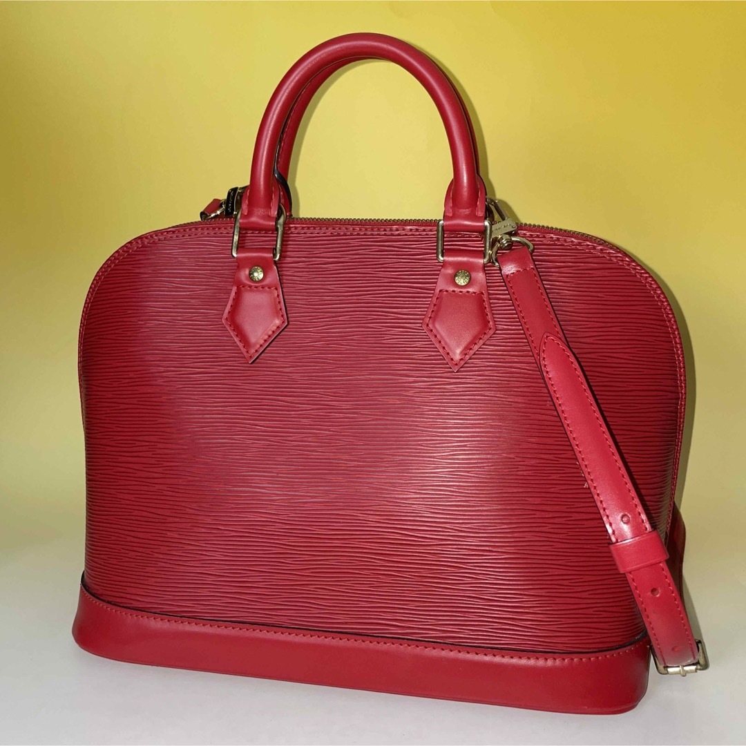 LOUIS VUITTON - Louis Vuitton 美品 2way エピ アルマ ハンドバッグ
