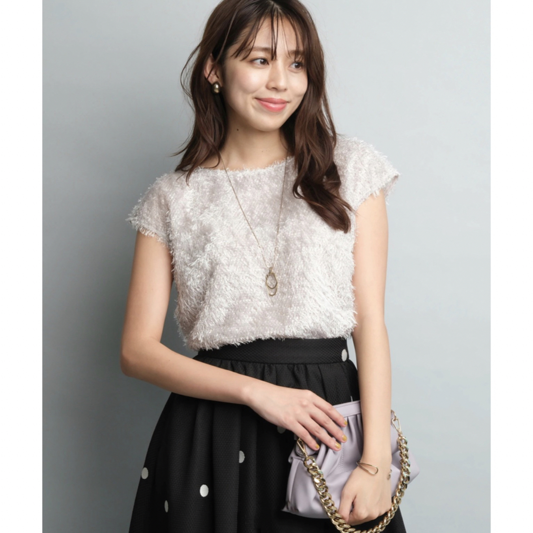 Mystrada - 新品タグ付 Mystrada 刺繍フレンチブラウス2の+mdscience.in