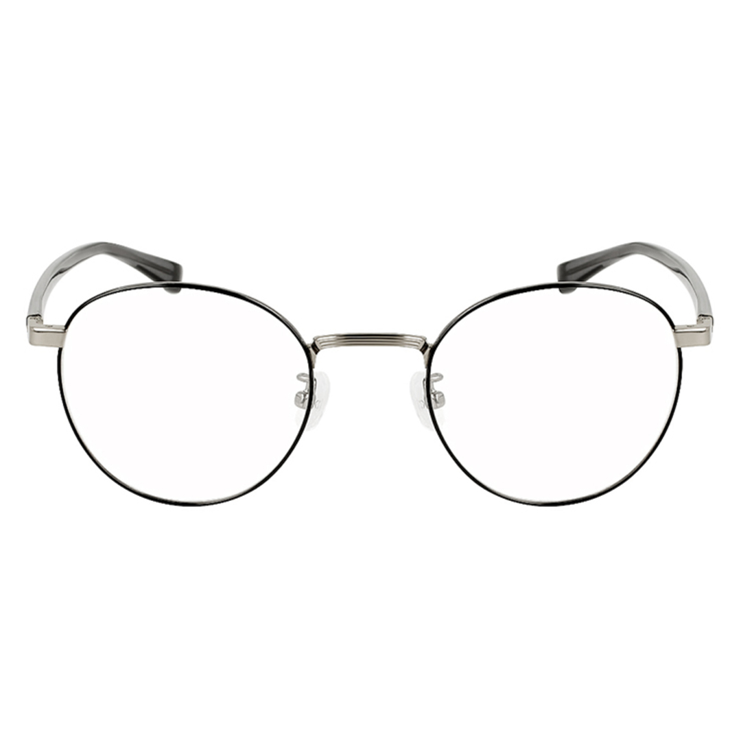 【新品】 カルバンクライン メンズ メガネ ck22126lb-009 calvin klein 眼鏡 ck22126lb めがね シルバー 系 カラー チタン メタル フレーム ボストン 型 丸メガネ