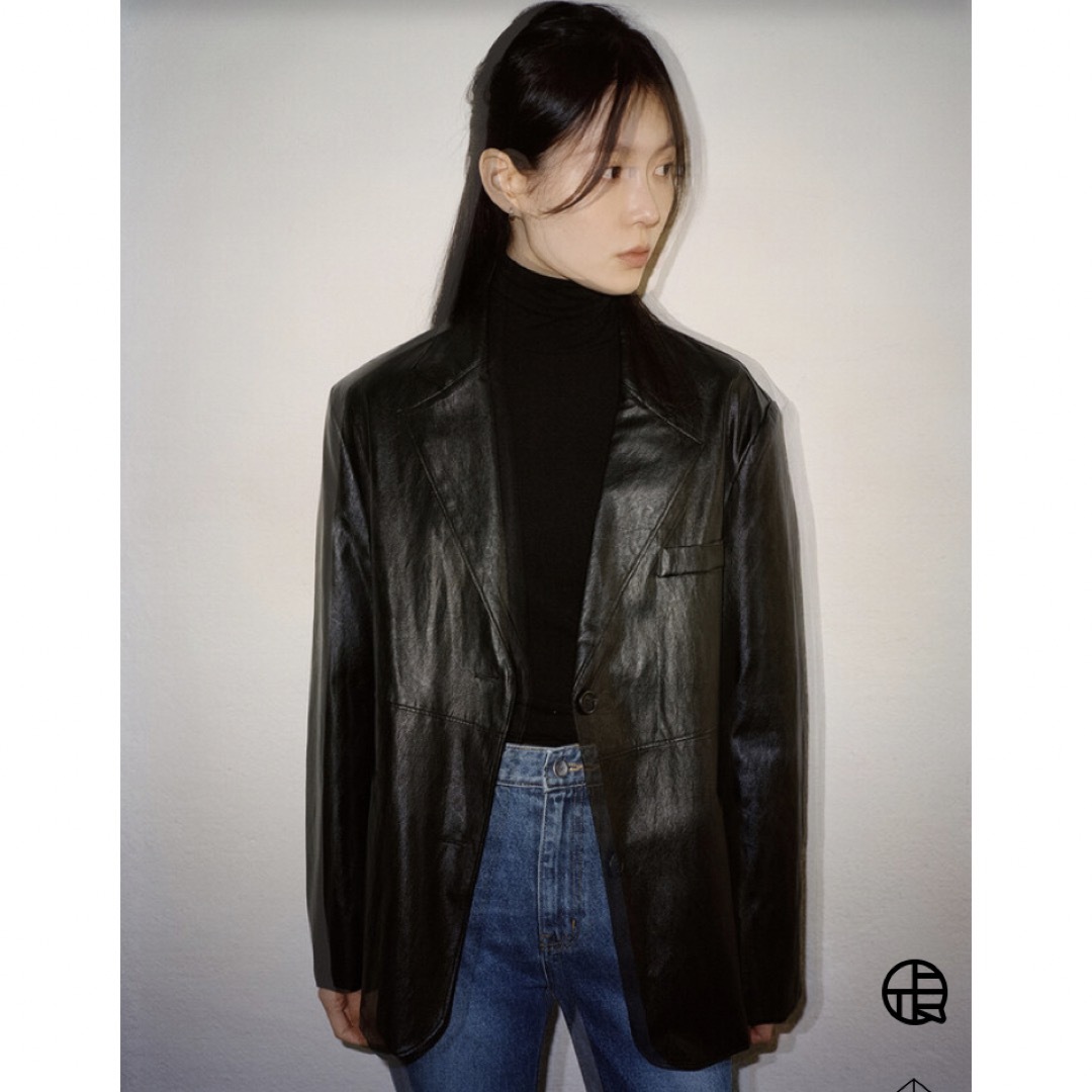 ohotoro Newyork Leather Jacket - ライダースジャケット