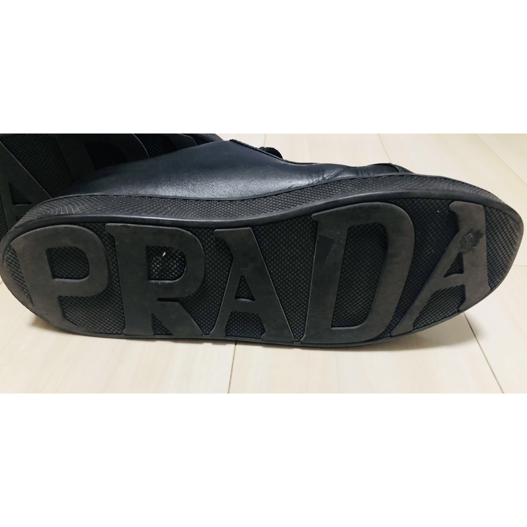 PRADA(プラダ)のプラダ　レザースニーカー レディースの靴/シューズ(スニーカー)の商品写真