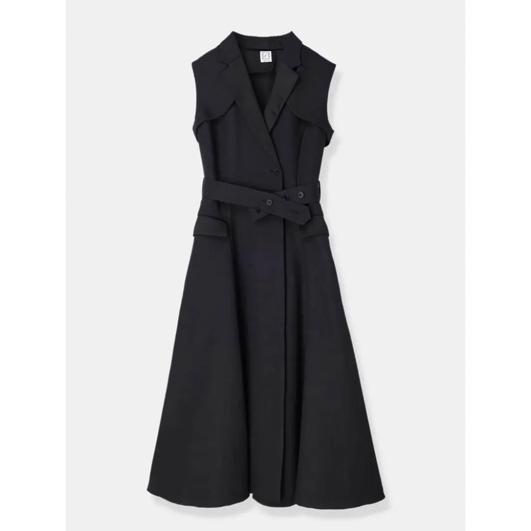 Sleeveless Coat Dress laubeblanc