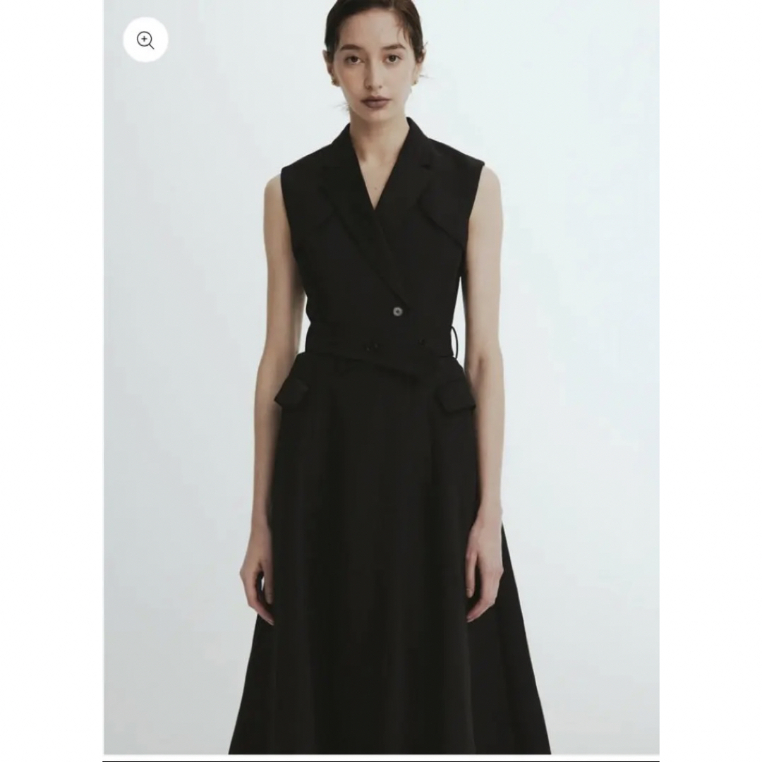 Sleeveless Coat Dress laubeblanc レディースのワンピース(ロングワンピース/マキシワンピース)の商品写真