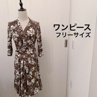 ★セール【62%OFF 美品】インポートワンピース(ひざ丈ワンピース)