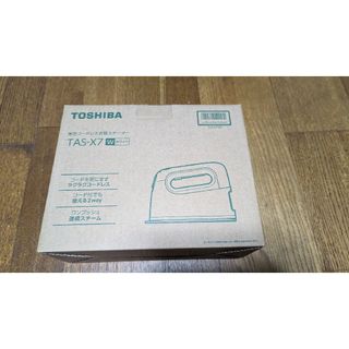 トウシバ(東芝)のTOSHIBA コードレス衣類スチーマー TAS-X7(W)(その他)