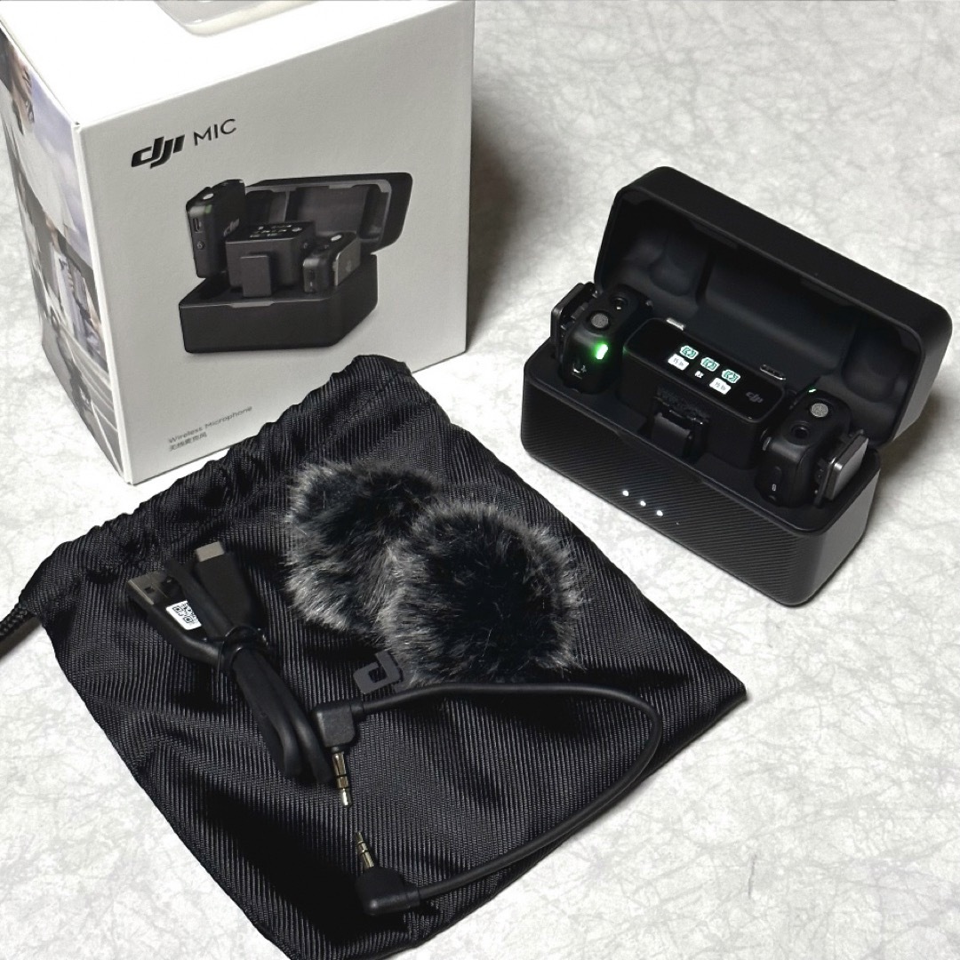 DJI MICワイヤレスピンマイク 楽器のレコーディング/PA機器(マイク)の商品写真