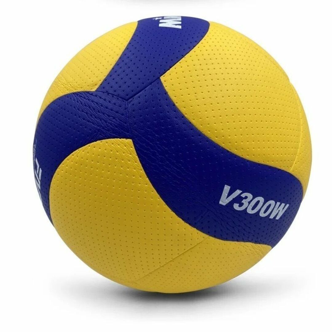 MIKASA バレー5号 国際公認球 高校試合球 黄 青 V300W - ボール MIKASA バレー5号 国際公認球 高校試合球 黄 青 V300W - ボール